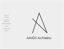Tablet Screenshot of amjgs.ch